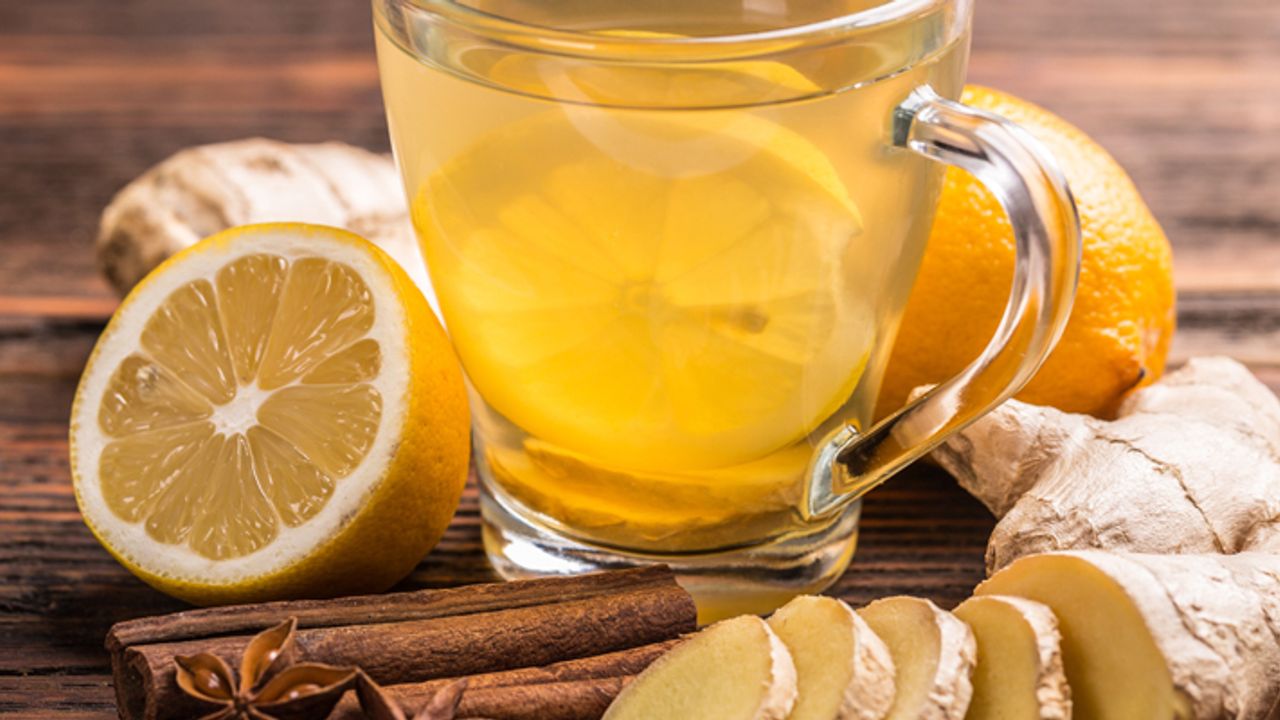 Ateşli hastalıklarda zencefil, yorgunluk için papatya çayı