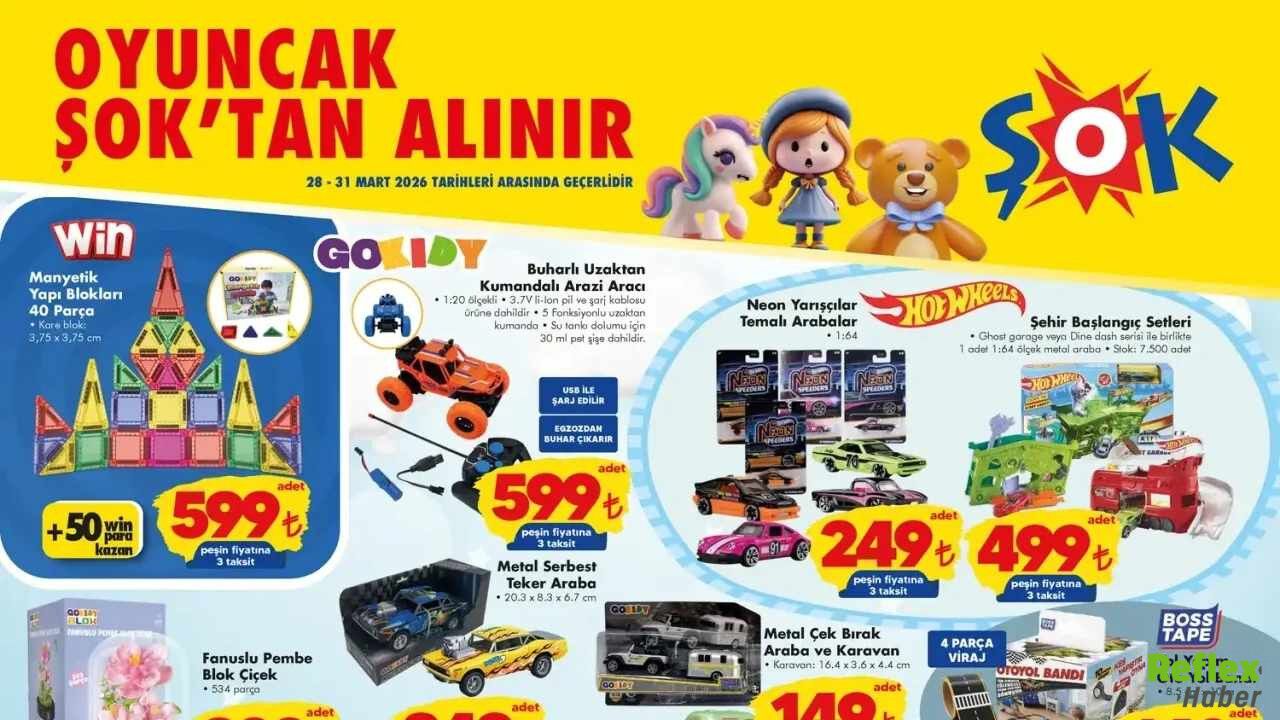 ŞOK 28 Mart 2026 Aktüel Ürünler Kataloğu İndirim Listesi Açıklandı