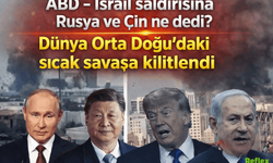 ABD İsrail’in İran’a Saldırısına Rusya Ve Çin’den Açıklama Geldi