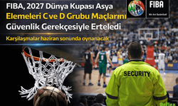 FIBA, 2027 Dünya Kupası Asya Elemeleri Maçlarını Erteledi