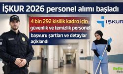 İŞKUR’dan 4 Bin 292 Kişilik Dev Alım: Başvuru Şartları Ve Kadrolar Açıklandı