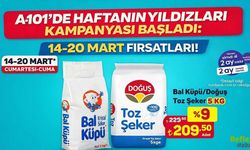 A101 Haftanın Yıldızları Kampanyası Başladı: 14-20 Mart Arasında İndirim Fırsatları