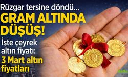 Altın Fiyatlarında Yön Aşağı Döndü 3 Mart Gram Ve Çeyrek Altında Son Durum