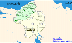 Ankara'da Yağışlı Hava Etkili Olacak: Sıcaklıklar Artıyor