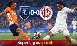 Başakşehir İle Antalyaspor Golsüz Beraberlikle Sahadan Ayrıldı