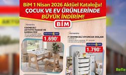 BİM 1 Nisan 2026 Aktüel Kataloğu! Çocuk Ve Ev Ürünlerinde Büyük İndirim