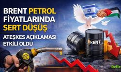 Brent Petrol Fiyatlarında Sert Düşüş: Ateşkes Açıklaması Etkili Oldu