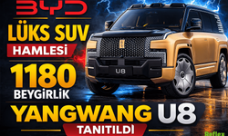BYD’den Lüks SUV Hamlesi: 1180 Beygirlik Yangwang U8 Tanıtıldı