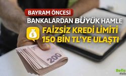 Bayram Öncesi Bankalardan Büyük Hamle! Faizsiz Kredi Limiti 150 Bin TL’ye Ulaştı