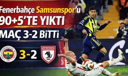 Fenerbahçe Samsunspor’u 90+5’te Yıktı Maç 3-2 Bitti