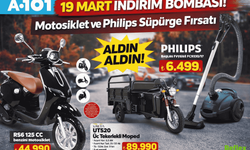 A101 19 Mart Aktüel Listesi Şaşırttı! Motosiklet, Keman ve Philips Süpürge Satışta