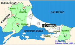 İstanbul'da Bugün Yağmur Bekleniyor, Sıcaklıklar Artacak