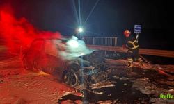 Lüleburgaz’da Zincirleme Kaza Araç Alev Aldı 2 Kişi Ağır Yaralandı