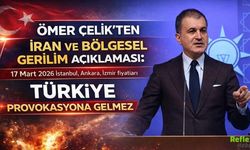 Ömer Çelik’ten Kritik Açıklama: Türkiye Bu Ateşin İçine Girmeyecek