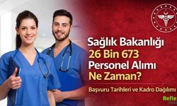 Sağlık Bakanlığı 26 Bin 673 Personel Alımı Ne Zaman? Başvuru Tarihleri Ve Kadro Dağılımı