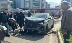 Samsun’da Kafa Kafaya Çarpışma 4 Kişi Yaralandı