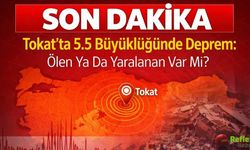 Tokat’ta 5.5 Büyüklüğünde Deprem: Ölen Ya Da Yaralanan Var Mı