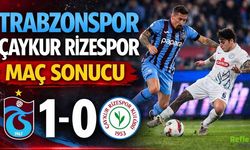 Trabzonspor Karadeniz Derbisinde Rizespor’u 1-0 Mağlup Etti