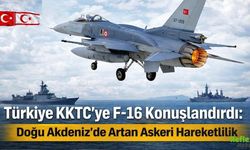 Türkiye KKTC’ye F-16 Konuşlandırdı: Doğu Akdeniz’de Artan Askeri Hareketlilik Nedir?