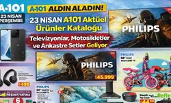 23 Nisan A101 Aktüel Ürünler Kataloğu: Televizyonlar, Motosikletler ve Ankastre Setler Geliyor
