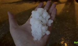 Adıyaman Besni’de Fındık Büyüklüğünde Dolu Yağdı