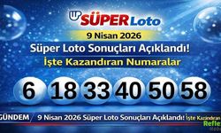 9 Nisan 2026 Süper Loto Sonuçları Açıklandı! İşte Kazandıran Numaralar
