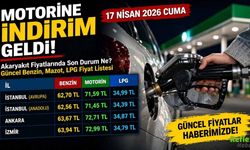 Motorine İndirim Geldi! 17 Nisan Akaryakıt Fiyatlarında Son Durum Ne? Güncel Benzin, Mazot, LPG Fiyat Listesi
