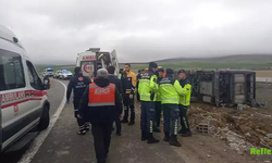 Aksaray’da Yolcu Otobüsü Devrildi: 20 Yaralı