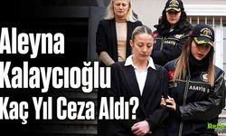 Aleyna Kalaycıoğlu kaç yıl ceza aldı?