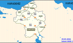Ankara'da 29 Nisan Hava Durumu: Parçalı Bulutlu, Sıcaklık 7-21 Derece