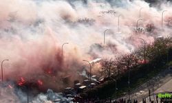 Atletico Madrid Taraftarı Rövanş Öncesi Sokakları Kırmızıya Boyadı