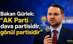 Bakan Gürlek: "AK Parti dava partisidir, gönül partisidir"