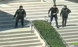 Beşiktaş’ta Konsolosluk Önünde Çekilen Görüntüler Sonrası 8 Kişi Gözaltında