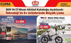 BİM 14-17 Nisan Aktüel Kataloğu Açıklandı: Teknoloji Ve Ev Ürünlerinde Büyük Liste