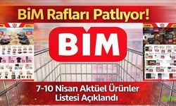 BİM Rafları Patlıyor! 7-10 Nisan Aktüel Ürünler Listesi Açıklandı