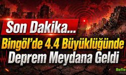 Son Dakika... Bingöl’de 4.4 Büyüklüğünde Deprem Meydana Geldi