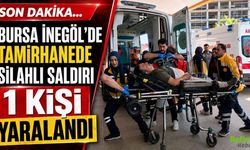 Bursa İnegöl’de Tamirhanede Silahlı Saldırı 1 Kişi Yaralandı