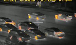 Elektrikli ve Fosil Yakıtlı Araçlar Termal Kamerada Görüntülendi