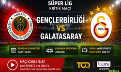 Gençlerbirliği - Galatasaray Maçı Canlı İzle - Nereden İzlenir?