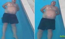 Havuzda Uyku Şoku? Suyun Üzerinde Saatlerce Nasıl Kaldı?