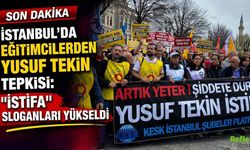 İl Milli Eğitim Önünde Sert Protesto: Eğitimcilerden Yusuf Tekin Tepkisi