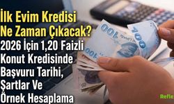 İlk Evim Kredisi Ne Zaman Çıkacak? 2026 İçin 1,20 Faizli Konut Kredisinde Başvuru Tarihi, Şartlar Ve Örnek Hesaplama