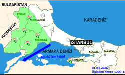 İstanbul'da 1 Nisan Hava Durumu: Parçalı Bulutlu ve Sağanak Yağışlı