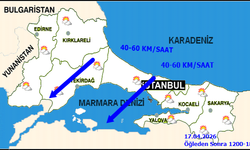 İstanbul'da Kuvvetli Rüzgar Uyarısı: 17 Nisan Cuma Hava Durumu