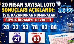 20 Nisan Sayısal Loto Sonuçları Açıklandı: İşte Kazandıran Numaralar! Büyük İkramiye Devretti