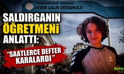 Saldırganın Öğretmeni Anlattı: “Saatlerce Defter Karalardı”