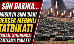 Mısır’ın Sina’daki Gerçek Mermili Tatbikatı İsrail Sınırında Tartışma Yarattı
