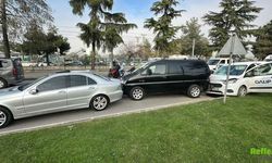 Samsun’da 4 Araçlı Zincirleme Kaza 3 Kişi Yaralandı