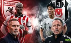 Samsunspor Beşiktaş Maçında 11'ler Belli Oldu! Cerny Yedek Başlıyor