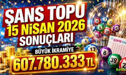 Şans Topu 15 Nisan 2026 Sonuçları: Büyük İkramiye 607.780.333 TL